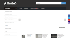 Desktop Screenshot of brandaomoveis.com.br